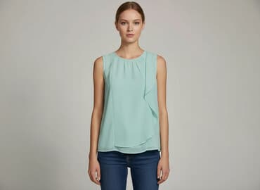 bluzka kolor miętowy: BODY FLIRT, Women's blouse, size S — 1