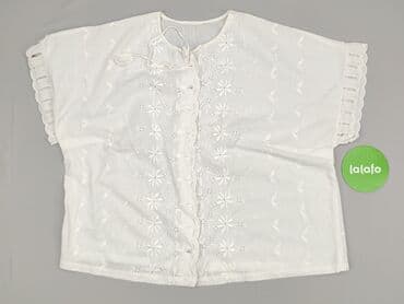 markowe marynarki damskie: Women's blouse, 6XL — 2