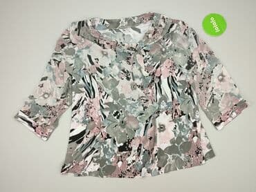 eleganckie bluzki w kwiaty: Bluzka damska, rozmiar XL — 2