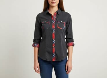 koszula flanelowa carhartt: Koszula damska, rozmiar M — 7