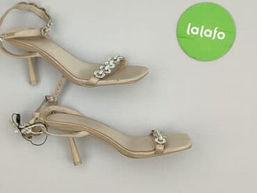 lasocki sandaly biale: Reserved, Sandały damskie, rozmiar 38 — 3