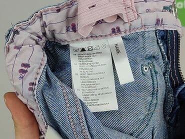 czarne rajstopy do bialej sukienki: Jeans, H&M, 3-4 years, 98/104, condition - Very good — 5