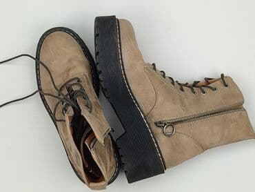 obuwie zimowe w ccc: PULL&BEAR, Botki damskie, rozmiar 38 — 1