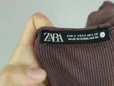 top srebrny zara: Zara, Bluzka damska, rozmiar S — 6