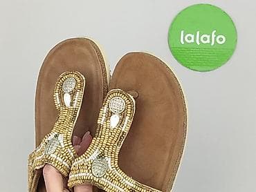 sandaly na platformie: Wojas, Japonki damskie, rozmiar 38 — 7