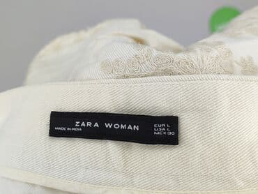 szorty biale zara: Zara, Szorty damskie, rozmiar L — 6