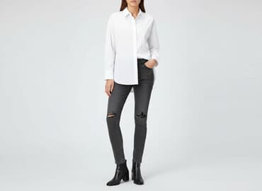 spodnie dresowe esmara: Esmara, Jeansy damskie, rozmiar S — 7