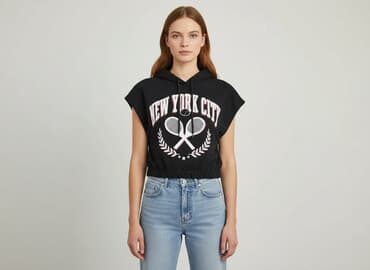 biale buty skarpetkowe: FBsister, Top damski, rozmiar M — 6