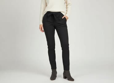 buty oleksy mokasyny: Spodnie materiałowe damskie, rozmiar S — 7