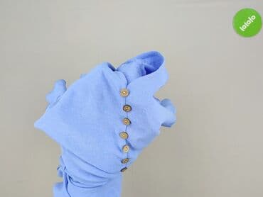 niebieska satynowe bluzki: Bluzka damska, rozmiar M — 5