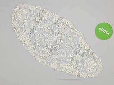 obrusy używane: Serwetka 62 x 30, kolor - Biały, stan - Idealny — 2