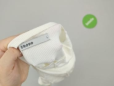 oliwkowy golf basic: Cropp, Bluzka damska, rozmiar L — 4