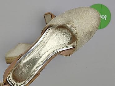 złote buty deichmann: Sandały damskie, rozmiar 37 — 6