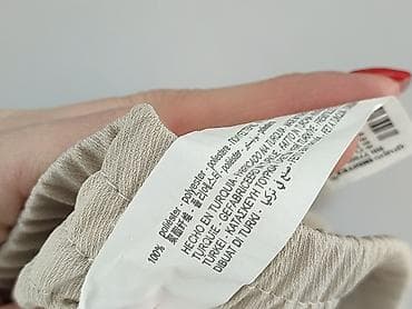 czarne cargo pull and bear: Zara, Spodnie dresowe damskie, rozmiar M — 5