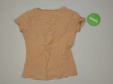 bluzki w prążki: T-shirt damski, rozmiar S — 3