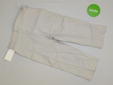 srebrne legginsy: Styled In Italy, 3/4 Trousers for women, M — 3