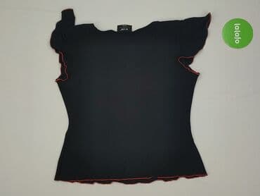 czarne sandały płaskie ccc: E-vie, Bluzka damska, rozmiar M — 3