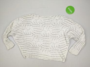 bialy sweter: Sweter damski, rozmiar One size — 3