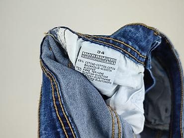 klapki deezee na platformie: Jeansy damskie, rozmiar S — 5