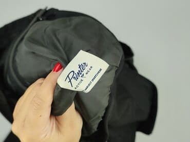 kurtki czarne z kapturem: Active Wear, Вітрівка для чоловіків, розмір L — 6