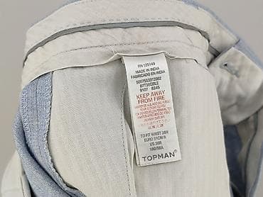 identic basic shirt: Męskie spodnie garniturowe TOPMAN Buckinghamshire Trouser w jasnym — 5
