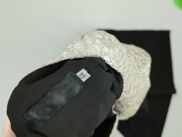 czarna sukienka ze srebrnymi wstawkami: Sukienka damska, M — 4