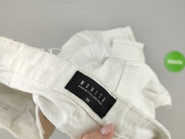 białe spodnie damskie mohito: Mohito, Jeansy damskie, rozmiar M — 4