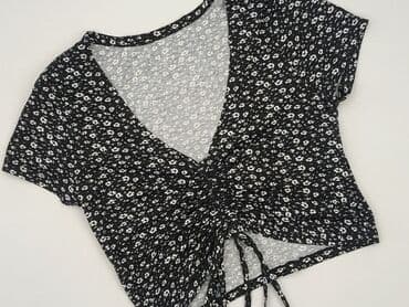 shein czarne bluzki: Shein, Top damski, rozmiar M — 1