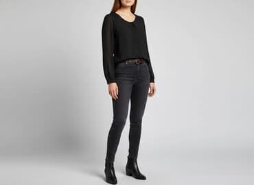 marynarki plus size damskie: Vila, Bluzka damska, rozmiar XL — 7