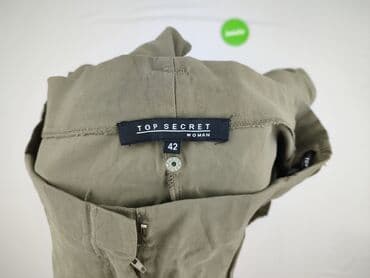 Top Secret, Material trousers for women, size XL (EU 42) — 4