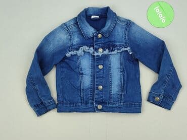 koszulki chrzescijanskie allegro: Dziecięca kurtka jeansowa, 4-5 lat, 104-110 cm, Cool Club, stan - Idealny — 2