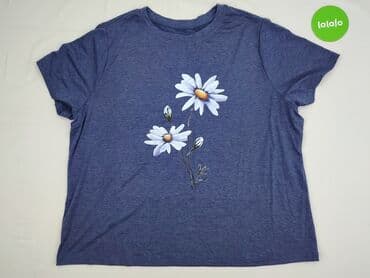 t shirt damski dla puszystych: T-shirt damski, rozmiar 4XL — 2