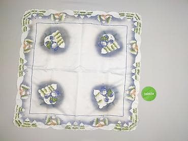 Home & Garden: PL - Tablecloth 80 x 80, color - White, condition - Very good — 2