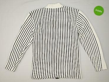 sweter w czarno czerwone paski: Sweter dla mężczyzn, rozmiar S — 3