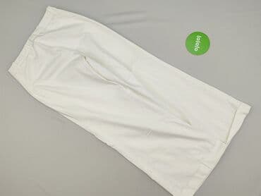 new yorker białe spodnie: H&M, Spodnie materiałowe damskie, rozmiar S — 3