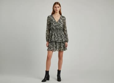 sukienka w panterkę mohito: Mohito, Sukienka damska, rozmiar XS — 7