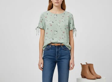 hm bluzki z krótkim rękawem: H&M, Bluzka damska, rozmiar S — 7