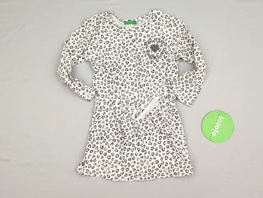 kurtki z puchu gęsiego: Dress, Benetton, 3-4 years, 98-104 cm, condition - Very good — 2