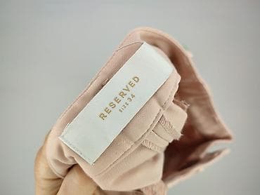 reserved shirts: Reserved, Spodnie materiałowe damskie, rozmiar 2XS — 4