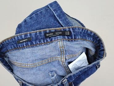 krótkie spodenki jeansowe bershka: Bershka, Szorty damskie, rozmiar M — 4