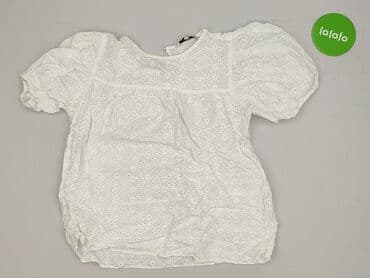 białe bluzki z haftem angielskim: Next, Bluzka damska, rozmiar M — 2