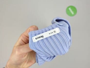 sweter z dekoltem v: Sinsay, Sweter damski, rozmiar XL — 4