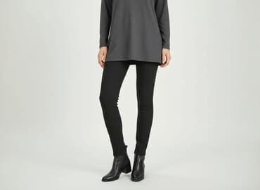 legginsy dla puszystej: Legginsy Eleganckie damskie, rozmiar S — 1