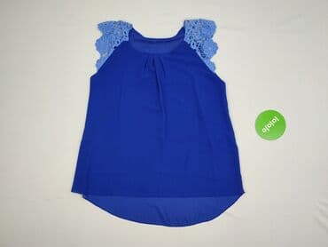 srebrne sukienki na imprezę: Women's blouse, size S (EU 36) — 2