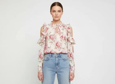 sukienki białe shein: Shein, Bluzka damska, rozmiar XS — 6