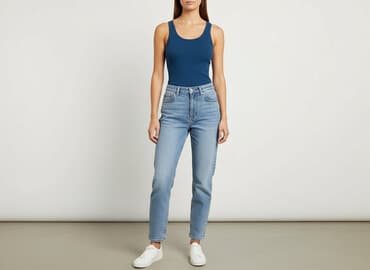 koszula niebieska hm: H&M Divided, Top damski, rozmiar M — 6