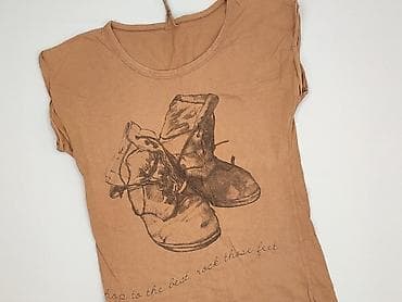 buty z lisem: T-shirt damski, rozmiar S — 1