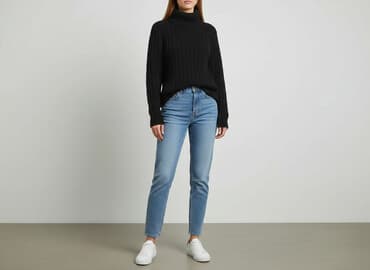 bluzki z golfem: Golf damski, rozmiar S — 6