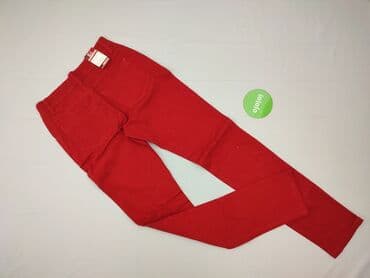 obcisła sukienka czerwona: Jeanswear, Spodnie materiałowe damskie, rozmiar L — 3