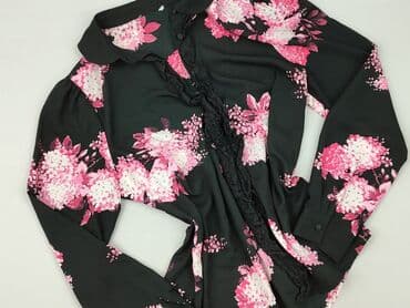 czarne bluzki z bufiastymi rękawami: Women's blouse, size S — 2